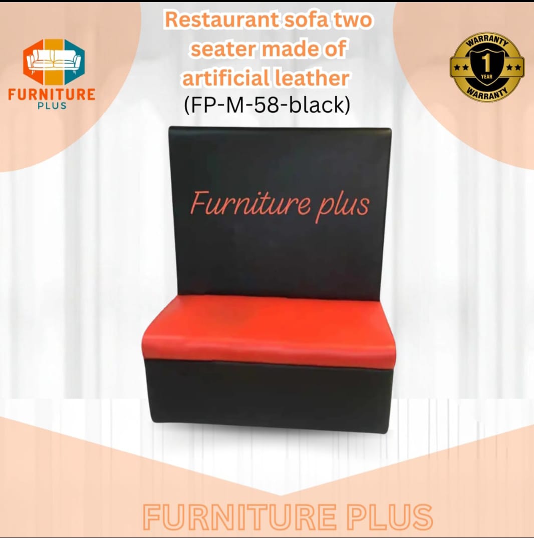 Picture of Furniture Plus (FP-M-58 ) restaurant sofa is of good quality