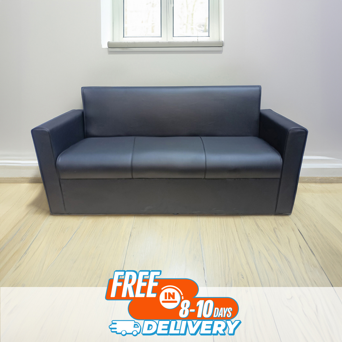 Picture of Furniture Plus (FP-M-51) Premium Deep Cushioning 3 Seater Sofa for ultimate comfort home/ office / living room / sofa set