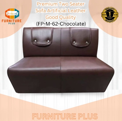 Picture of Furniture Plus (FP-M-62)Premium Two Seater Sofa Artificial LeatherGood Quality living room/home office/sofa set