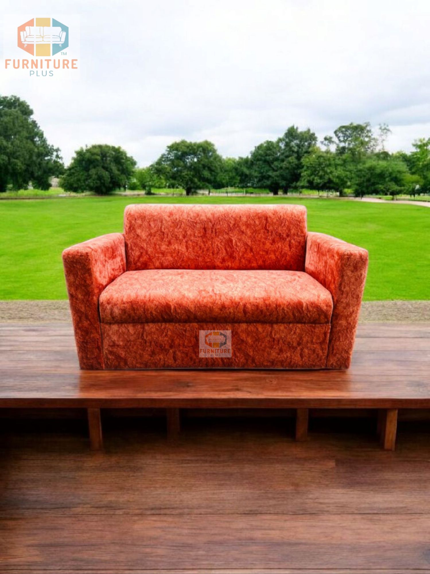 Picture of Furniture Plus (FP-M-84)Premium double sit sofa velvet Kapoor good quality living room/home office