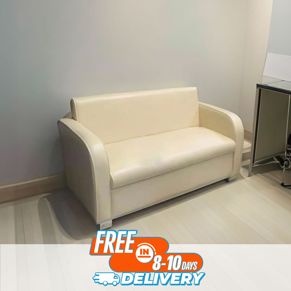 Picture of Furniture Plus (FP-M-63)প্রিমিয়াম টু সিট সোফা সেরা মানের হাতলওয়ালা - sofa