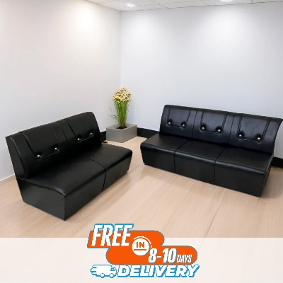 Picture of Furniture Plus (FP-M-74)premium sofa set 2+3made of artificial leatherwithout handles(FP-M-74-Black)