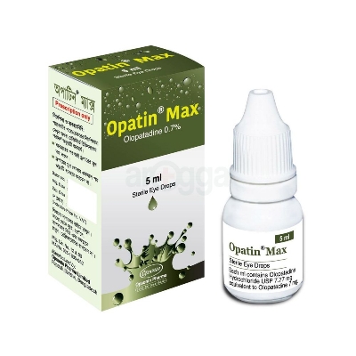 Picture of Opatin max 0.7% 5 ml sterile eye drops