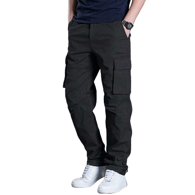 Picture of Export Quality Six Pockets Cargo Pant For Men Stylish Black