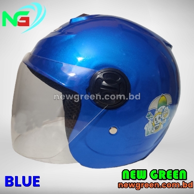 Picture of BABY KIDS BIKE HELMET HALF FACE FOR BOYS & GIRLS-BLUE