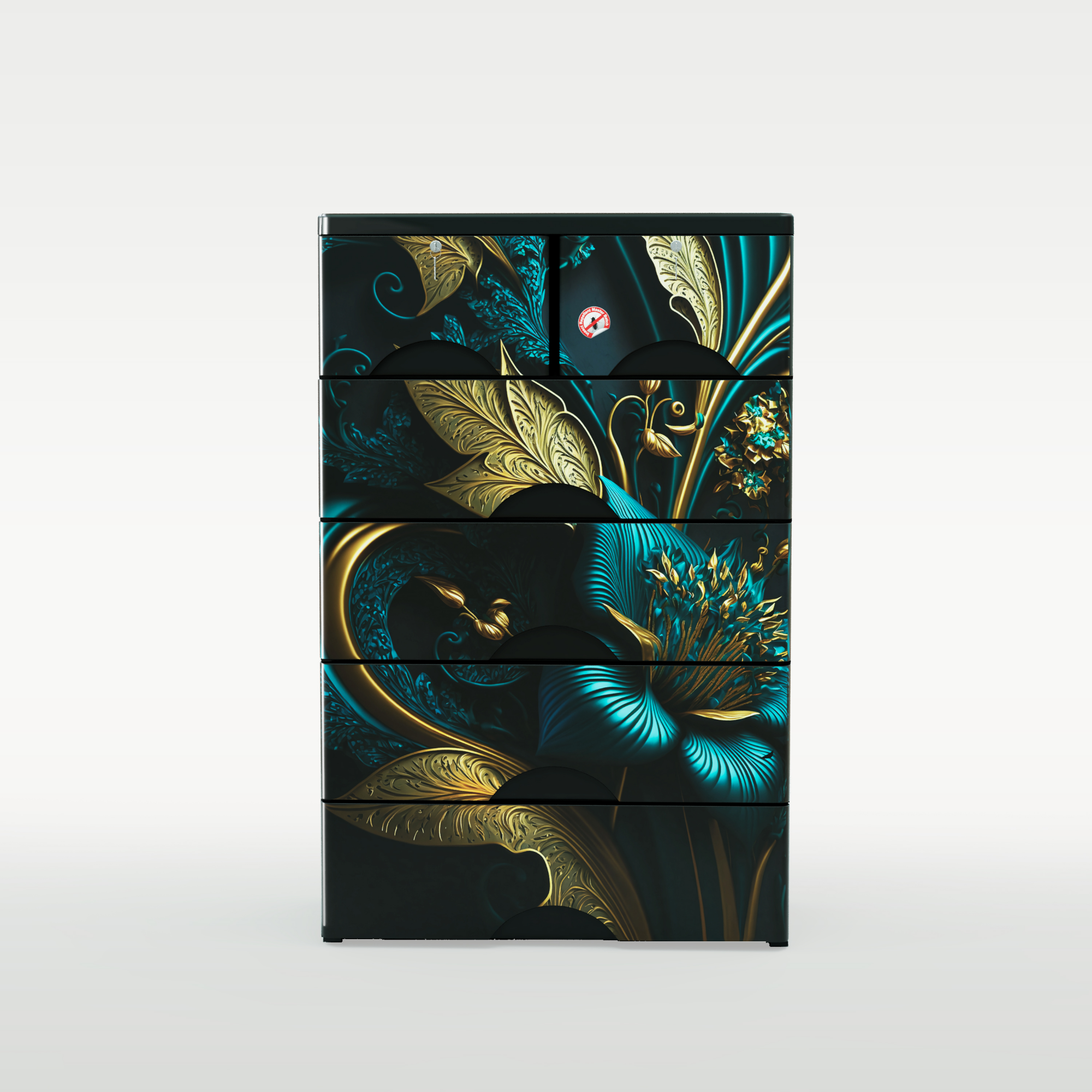 Picture of  RFL Wardrobe Double 5D KD Elegant- Nilima