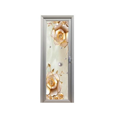 Buy Protector Aluminium Glass Door Gold Rose LH 82'' *30'' at Best Price in Bangladesh
