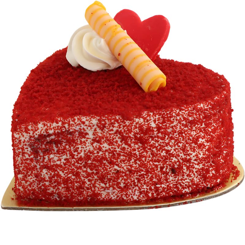 Picture of Red velvet heart shape 300 gm