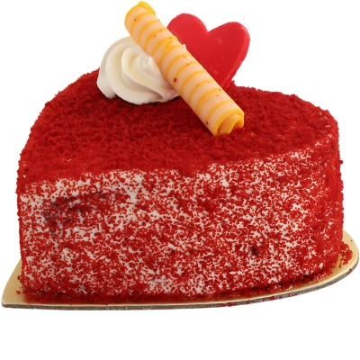 Picture of Red velvet heart shape 300 gm