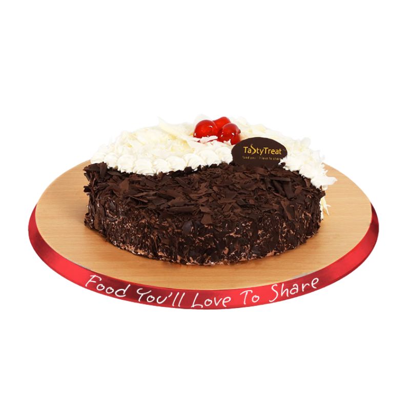 Picture of Premium White & Black Forest Cake 1kg