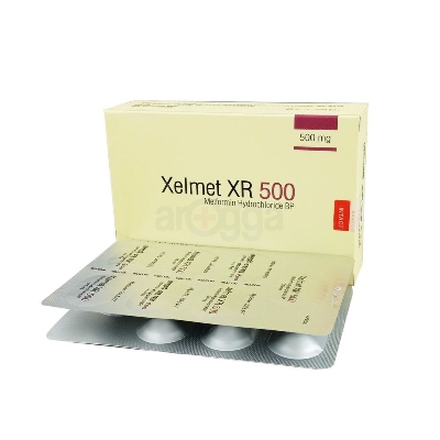 Picture of Xelmet XR 500mg Tablet