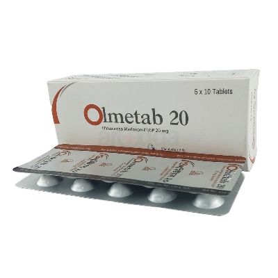 Picture of OlmeTablet 20mg Tablet