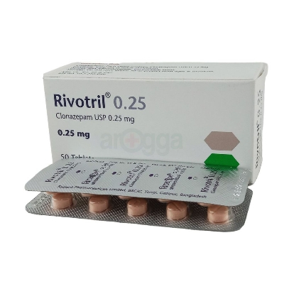 Picture of Rivotril 0.25mg Tablet