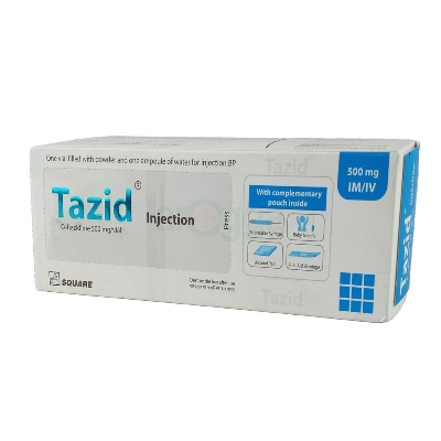 Picture of Tazid 500mg IM/IV Inj.