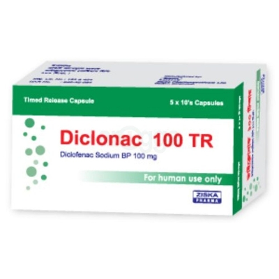 Picture of Diclonac TR 100mg Capsule