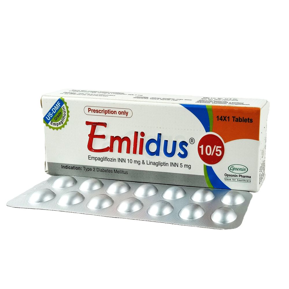 Picture of Emlidus 10/5mg Tablet