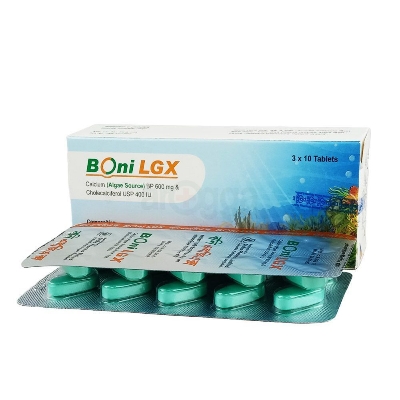 Picture of Boni LGX 600mg/400IU Tablet