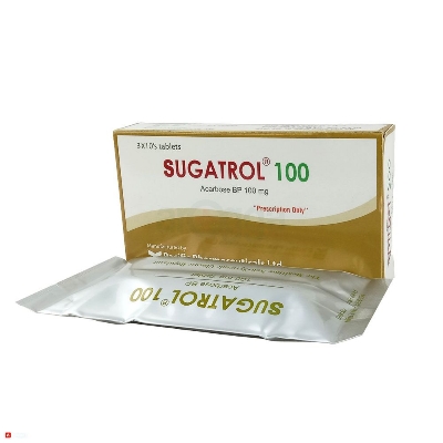 Picture of Sugatrol 100mg Tablet
