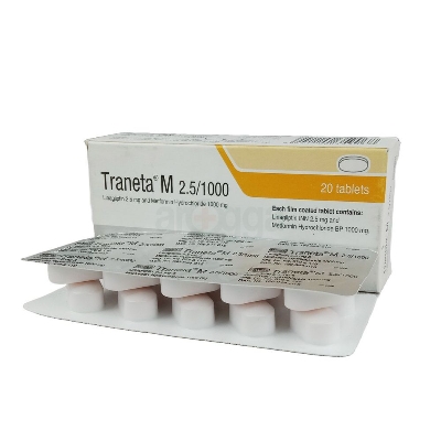 Picture of Traneta M 2.5/1000mg Tablet