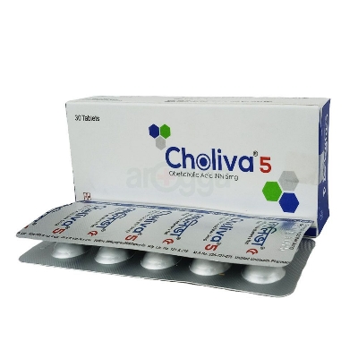 Picture of Choliva 5mg Tablet