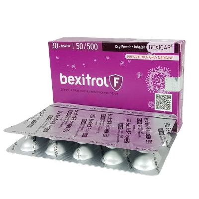 Picture of Bexitrol F 50/500mcg Inh. Capsule