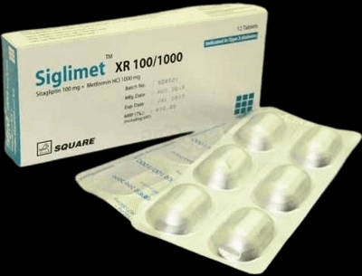 Picture of Siglimet XR 100/1000mg Tablet