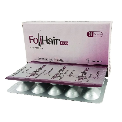 Picture of Folihair 1000MCG Capsule