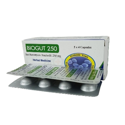 Picture of Biogut 250mg Capsule