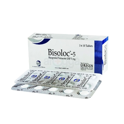 Picture of Bisoloc 5mg Tablet