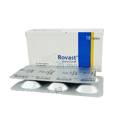 Picture of Rovast 20mg Tablet