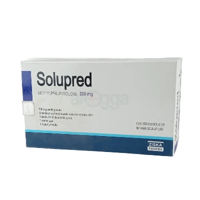 Picture of Solupred 500mg IM/IV Inj