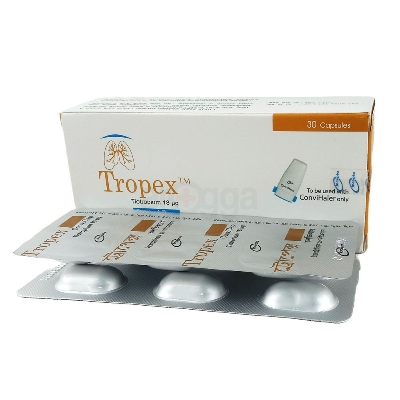 Picture of Tropex 18mcg Inhalation Capsule