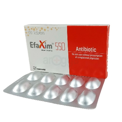 Picture of Efaxim 550mg Tablet