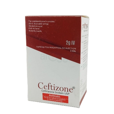 Picture of Ceftizone 2 gm IV Inj.
