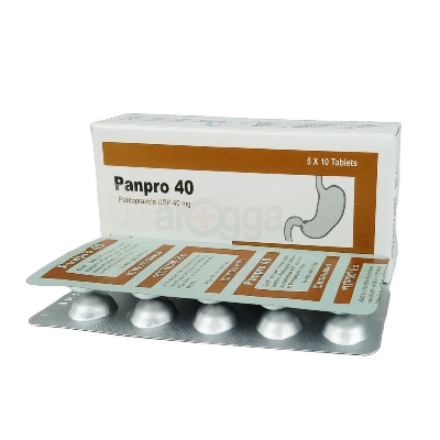 Picture of Panpro 40mg Tablet