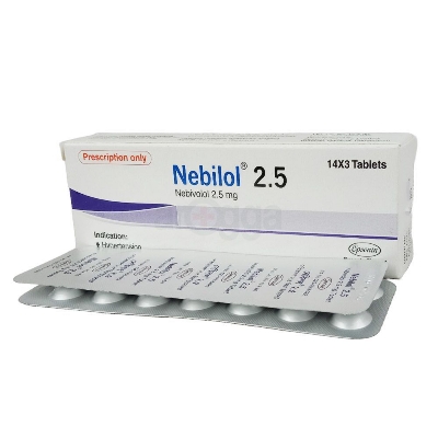 Picture of Nebilol 2.5mg Tablet