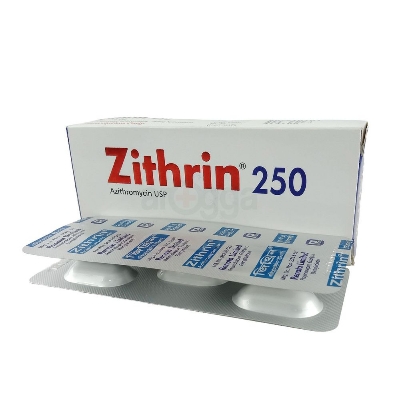 Picture of Zithrin 250mg Tablet