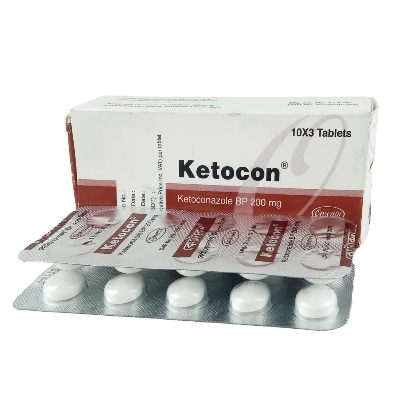Picture of Ketocon 200mg Tablet