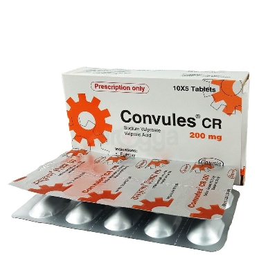 Picture of Convules CR 200mg Tablet