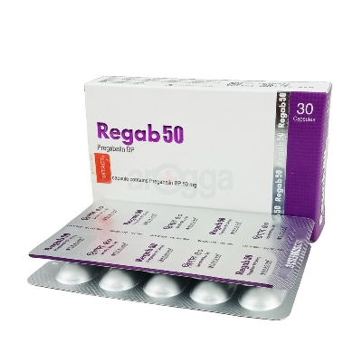 Picture of Regab 50mg Capsule