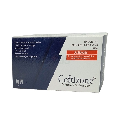 Picture of Ceftizone 1gm IV Inj.