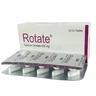 Picture of Rotate 400mg Tablet