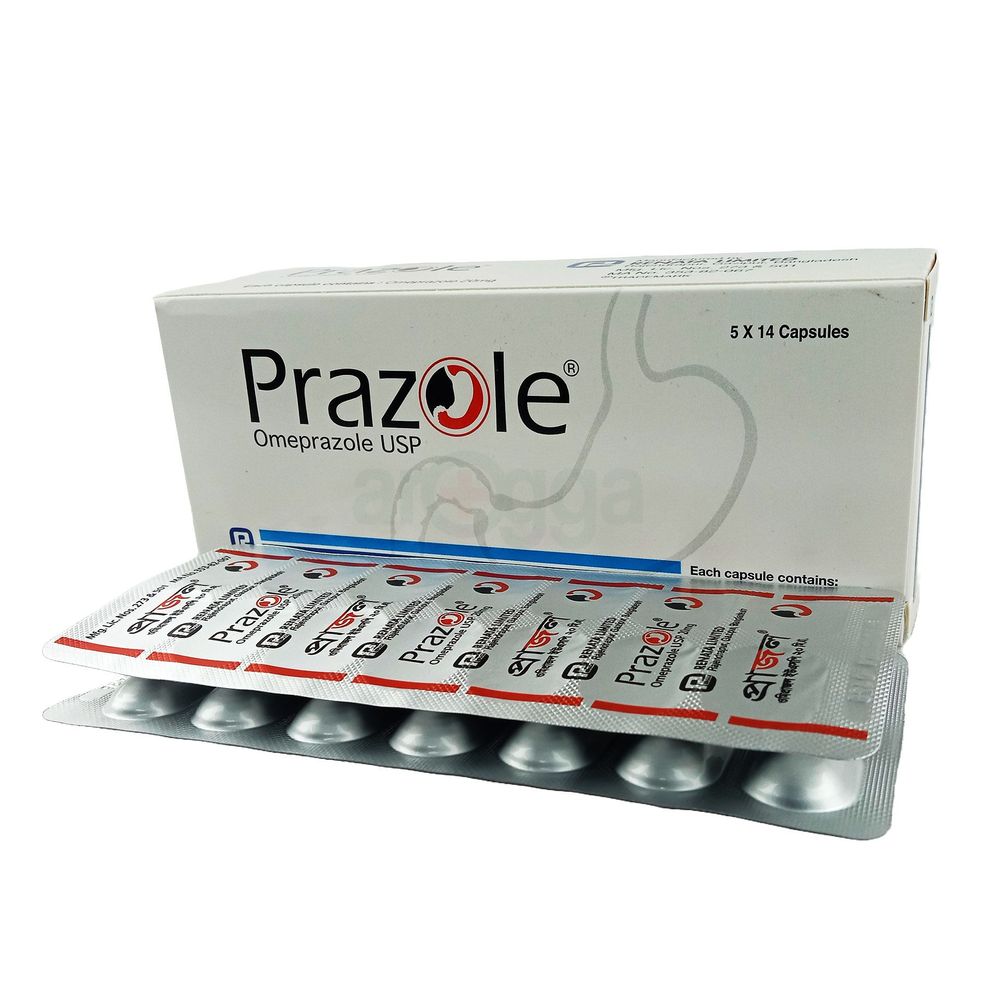 Picture of Prazole 20mg Capsule