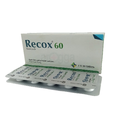 Picture of Recox 60mg Tablet