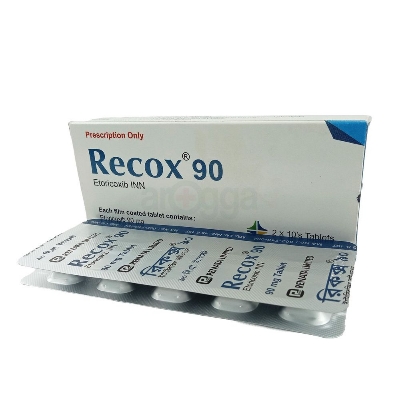 Picture of Recox 90mg Tablet