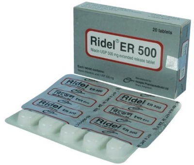 Picture of Ridel ER 500mg Tablet
