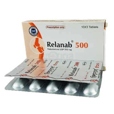 Picture of Relanab 500mg Tablet