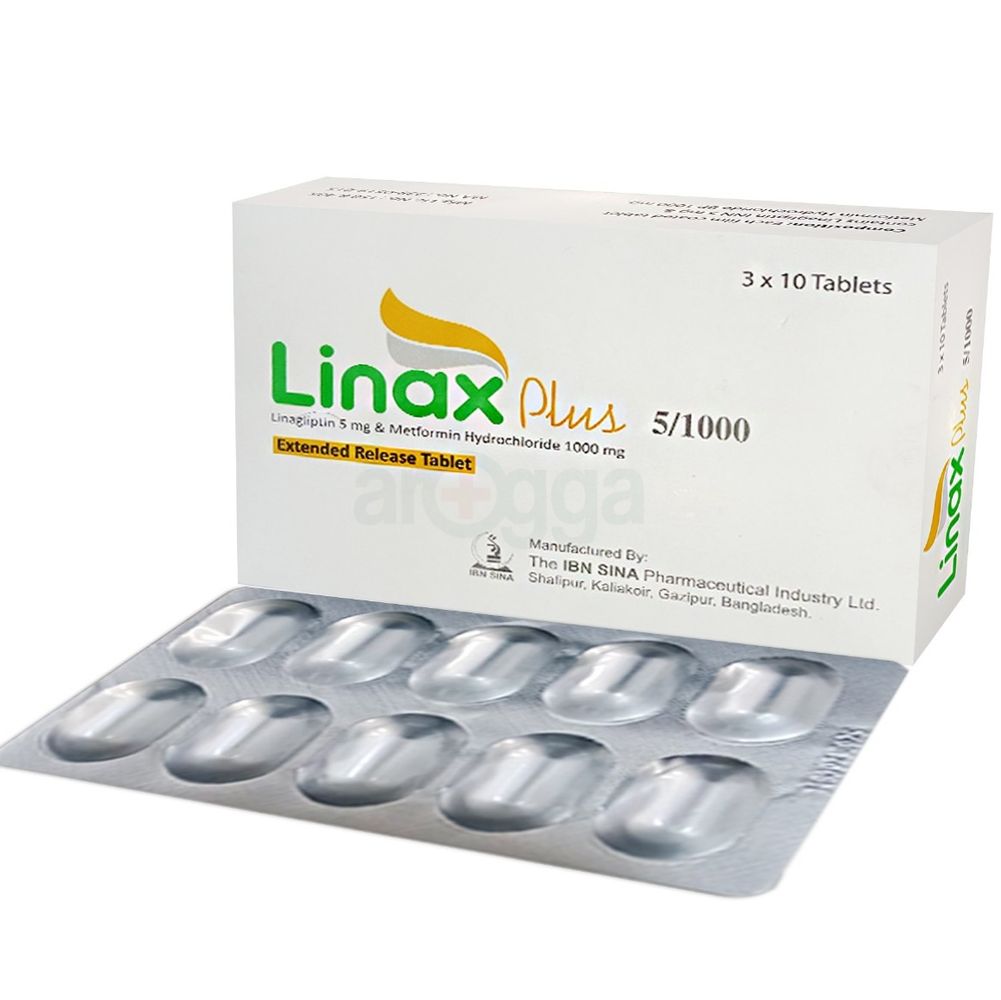 Picture of Linax Plus 5/1000mg Tablet