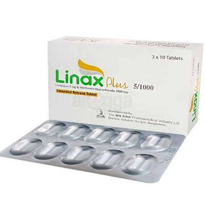 Picture of Linax Plus 5/1000mg Tablet