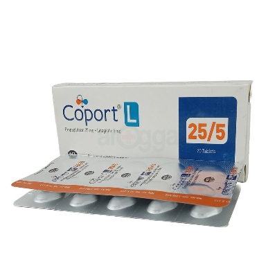 Picture of Coport L 25/5mg Tablet
